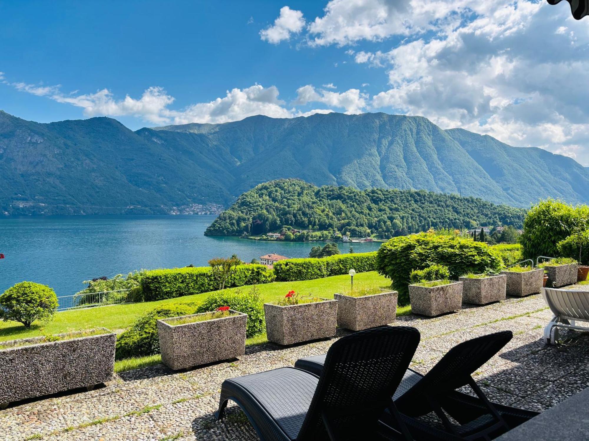 Apartment Bella Vista In Mezzegra With Pool Sleeps 6- By Italian Apartments エクステリア 写真
